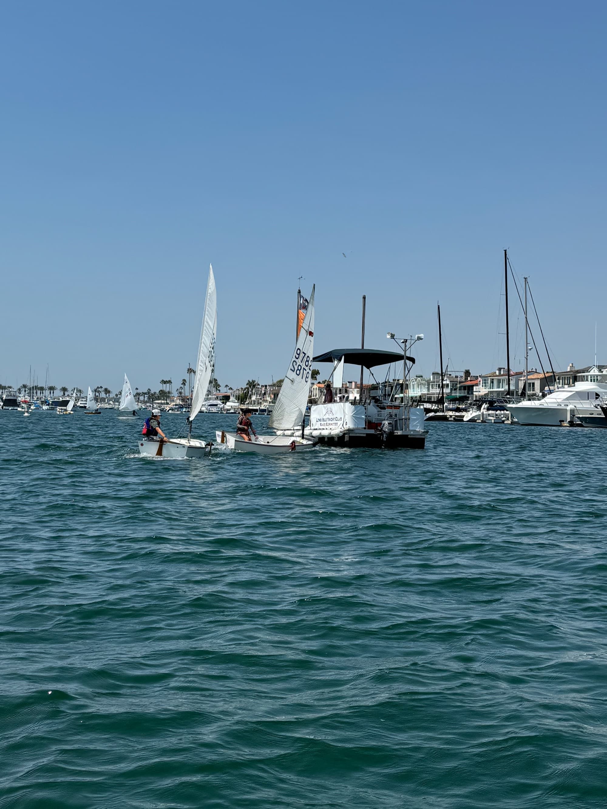 Cathedral cliffs rising above a sheltered bay